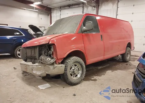 2017 GMC Savana 2500 Work Van из США, поврежденный, VIN 1GTW7BFG6H1163523